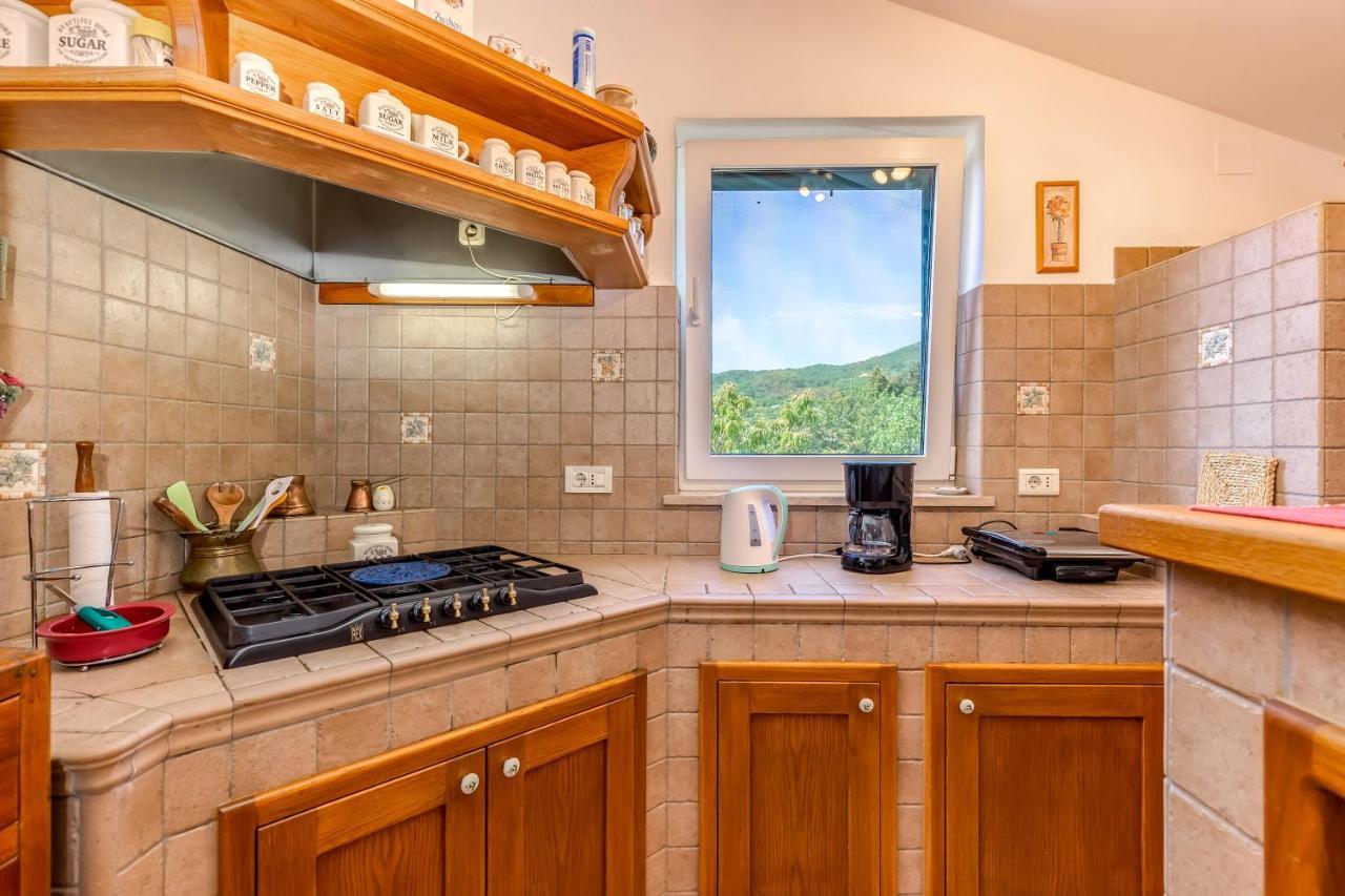 Villa Rea Brseč Dış mekan fotoğraf