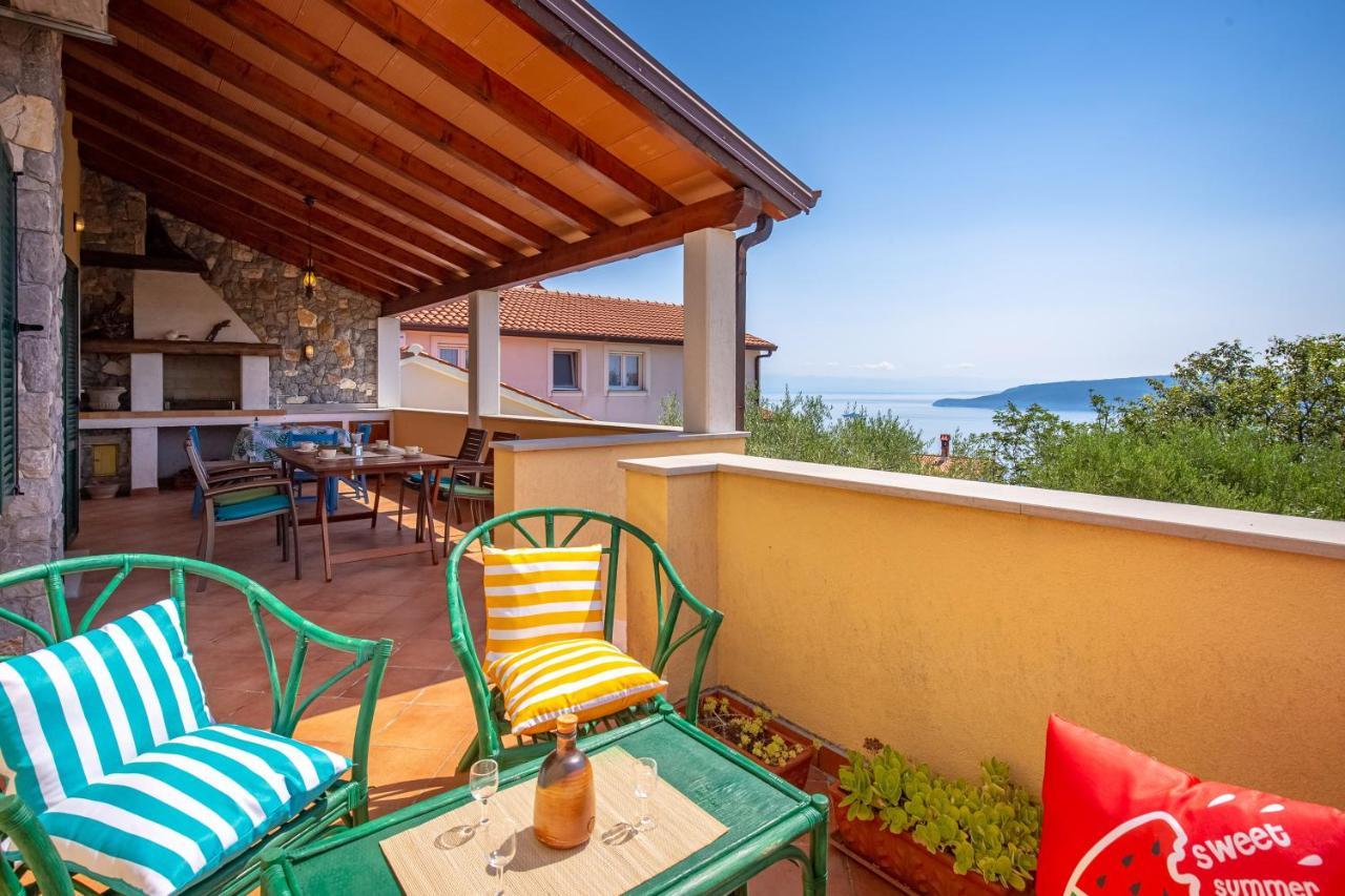 Villa Rea Brseč Dış mekan fotoğraf